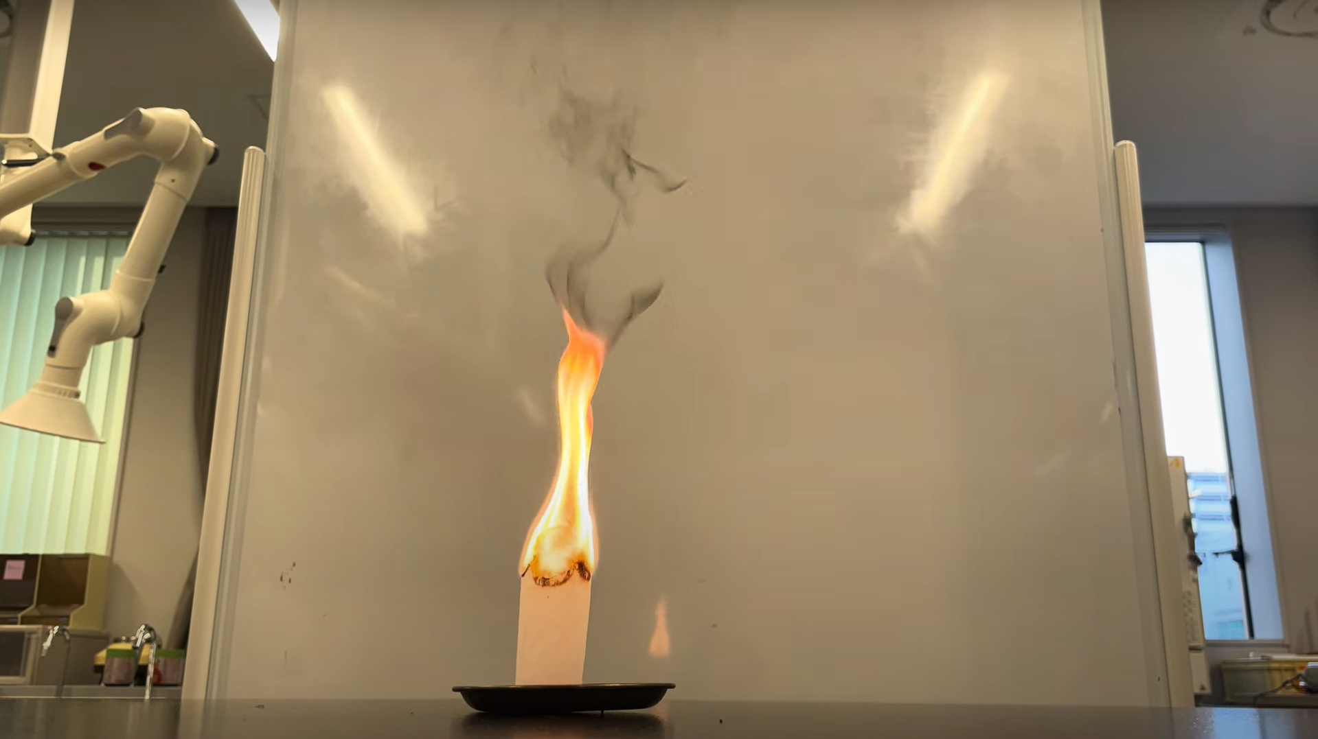 ティーパックを飛ばしてみた